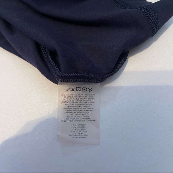 TNA Action TaBUTTER™ Limit Zip-Up in Navy Size XS - Picture 4 of 4